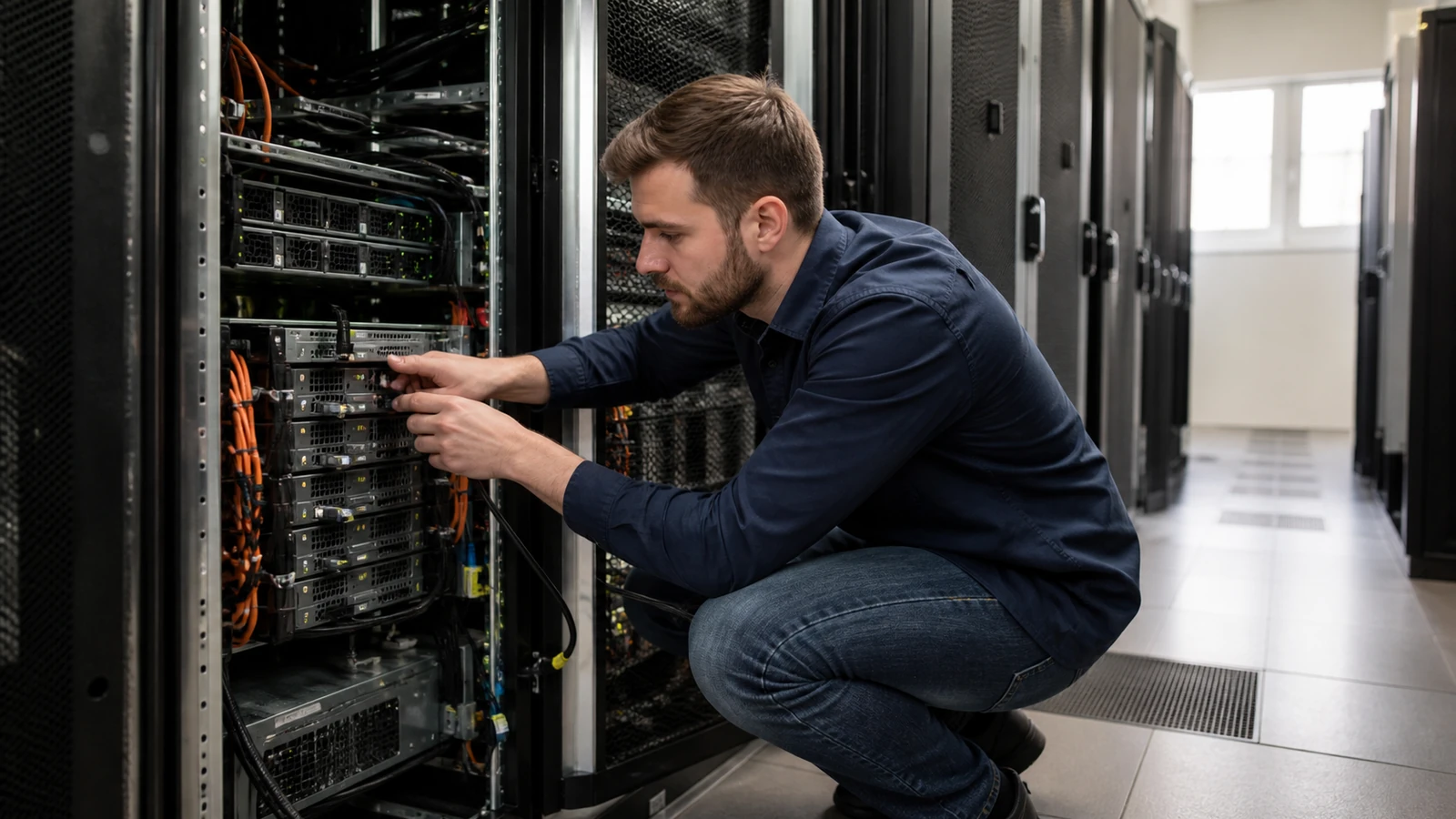 A practical technology workflow in a real workplace